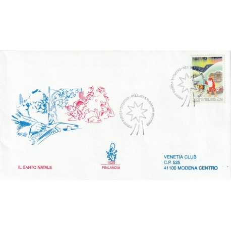 1999 FDC VENETIA 1029/FINLANDIA IL SANTO NATALE MF80500