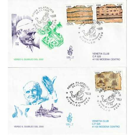 1999 FDC VENETIA 1030/IT ITALIA SERIE GIUBILEO DEL 2000 MF80501