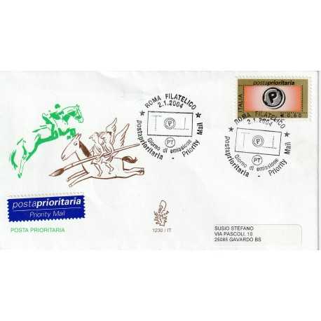 2004 FDC VENETIA N. 1230/IT ITALIA POSTA PRIORITARIA MF80506