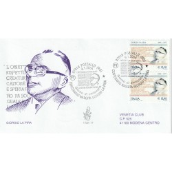 2004 FDC VENETIA N. 1232/IT ITALIA GIORGIO LA PIRA MF80508