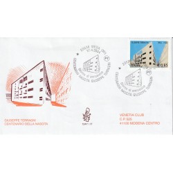 2004 FDC VENETIA N. 1247/IT ITALIA GIUSEPPE TERRAGNI CENT. NASCITA MF80521