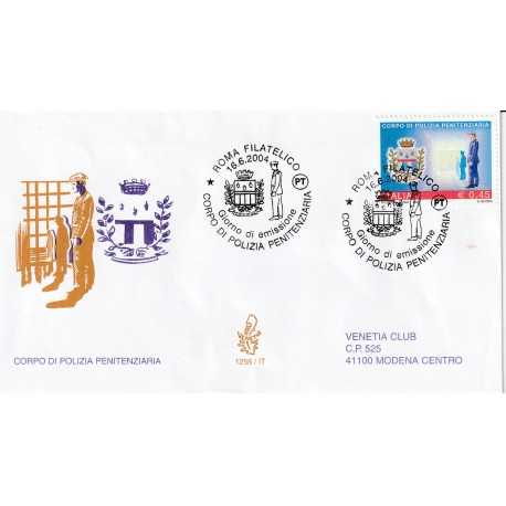 2004 FDC VENETIA N. 1258/IT ITALIA CORPO POLIZIA PENITENZIARIA MF80532