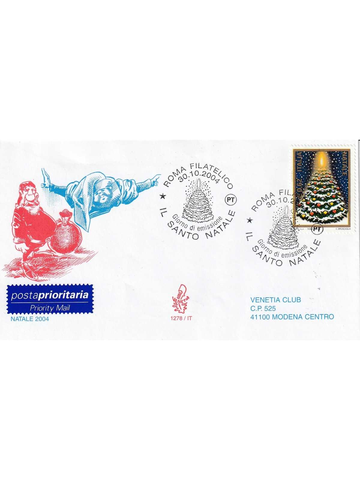 2004 FDC VENETIA N. 1278/IT TALIA NATALE 2004 MF80551