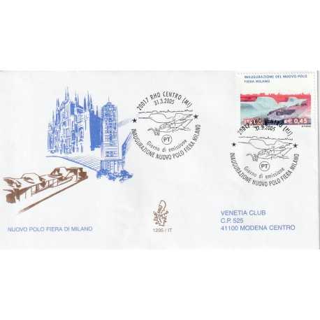 2005 FDC VENETIA N. 1295/IT TALIA FIERA DI MILANO MF80567