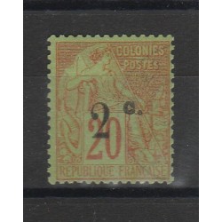 REUNION 1893 ALLEGORIA SOPRASTAMPATA II TIPO 1 VAL MLH MF55403