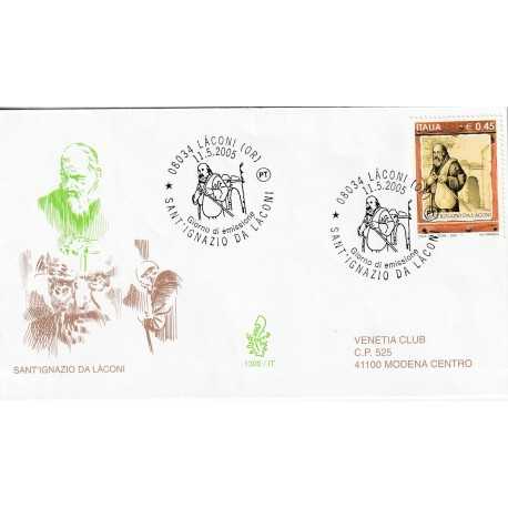 2005 FDC VENETIA N. 1300/IT TALIA SANT'IGNAZIO DA LACONI MF80572