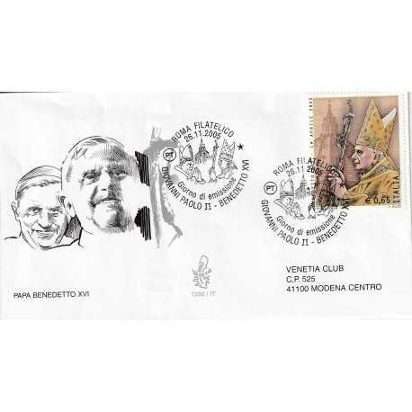 2005 FDC VENETIA N. 1330 PAPA BENEDETTO XVI MF80601