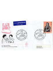 2006 FDC VENETIA 1368/IT ITALIA 60 ANN. DIRITTO AL VOTO DONNE MF80626