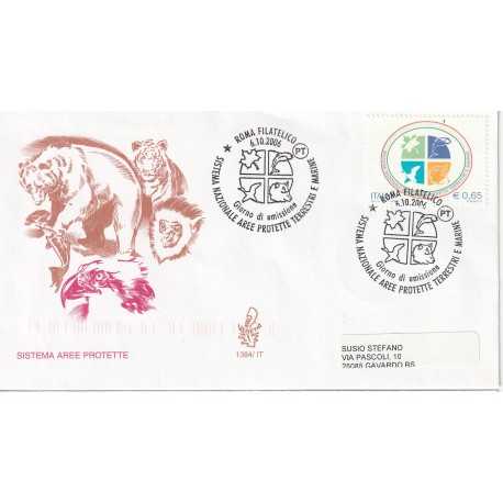 2006 FDC VENETIA 1384/IT ITALIA SISTEMA AREE PROTETTE MF80639