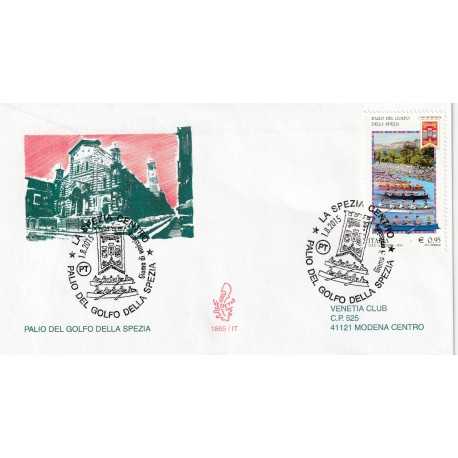 2015 FDC VENETIA N. 1865/IT ITALIA PALIO DEL GOLFO DELLA SPEZIA MF80716