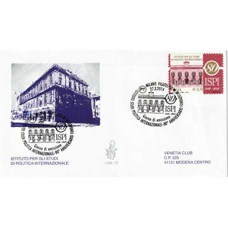 2014 FDC VENETIA 1789/IT ITALIA ISPI MF80740