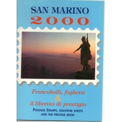 2001 SAN MARINO LIBRO UFFICIALE COMPLETO RACCOLTA EMISSIONI FILATELICHE MF28229