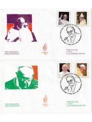 2013 FDC VENETIA 1746/IT/VAT EM. CONG. SERIE PAPA FRANCESCO MF80057