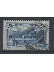 1928 SVIZZERA SWITZERLAND VEDUTA MONTE RUTLI 1 VALORE USATO MF28334