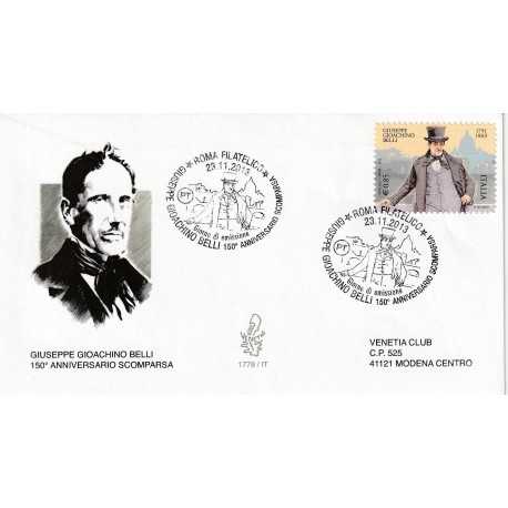 2013 FDC VENETIA 1778/IT ITALIA GIUSEPPE GIOACHINO BELLI MF80085