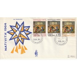 1964 FDC VENETIA N. 84/V VATICANO NATIVITA' MF80113
