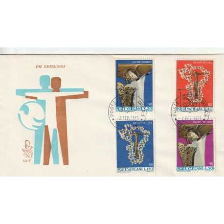 1971 FDC VENETIA N. 112/V VATICANO RAZZISMO MF80142