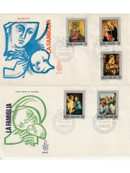 1971 FDC VENETIA N. 113/V VATICANO SERIE LA SACRA FAMIGLIA MF80143