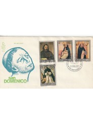 1971 FDC VENETIA N. 114/V VATICANO SAN DOMENICO MF80144