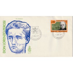 1972 FDC VENETIA N. 121/V VATICANO DON LORENZO PEROSI MF80151