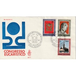 1973 FDC VENETIA N. 123/V VATICANO CONGRESSO EUCARISTICO MF80153
