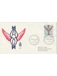 1974 FDC VENETIA N. 128/V VATICANO P.A. ANGELO MF80158