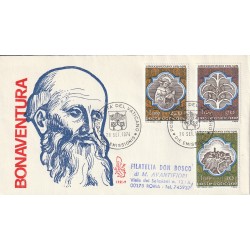 1974 FDC VENETIA N. 132/V VATICANO S. BONAVENTURA MF80162