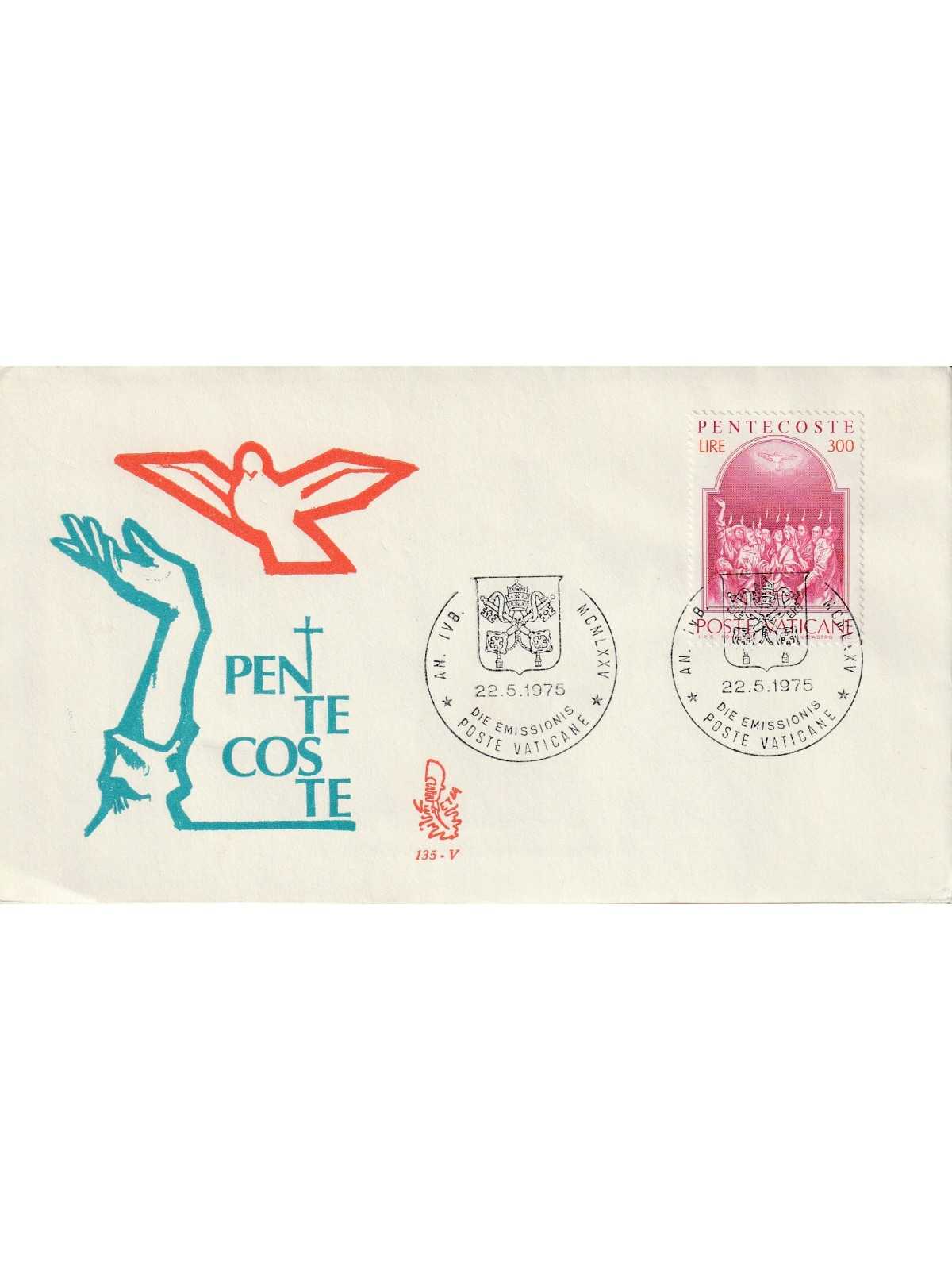 1975 FDC VENETIA N. 135/V VATICANO SERIE FONTANE MF80165