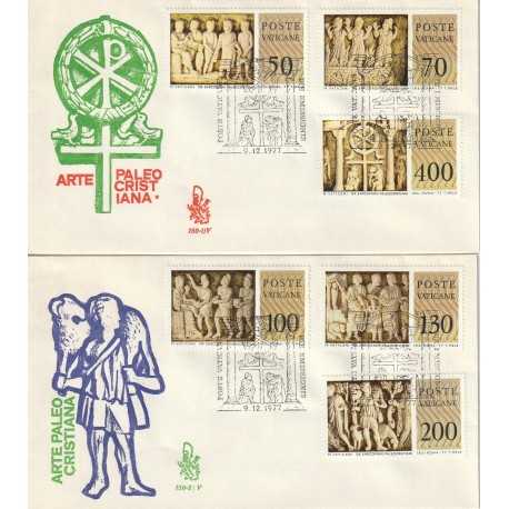 1977 FDC VENETIA N. 150/V VATICANO SERIE SARCOFAGHI MF80180