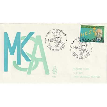 1990 FDC VENETIA N. 702/IT ITALIA SISTEMA MKS/GIORGI MF80189