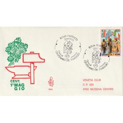 1990 FDC VENETIA N. 703/IT ITALIA I° MAGGIO MF80190