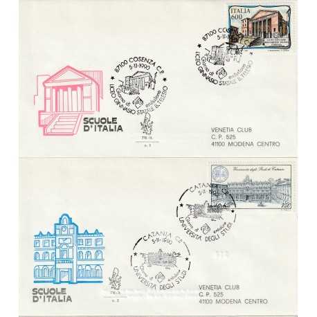 1990 FDC VENETIA N. 716/IT ITALIA SERIE SCUOLE D'ITALIA MF80204