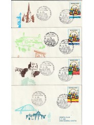 1993 FDC VENETIA 771/IT/BIS ITALIA BENVENUTA EUROPA GIRO COMPLETO MF80249