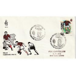 1993 FDC VENETIA 784/IT ITALIA MILAN CAMPIONE 92-93 MF80262