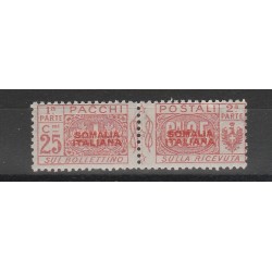 1926-31 SOMALIA PACCHI POSTALI 25 CENT SASS N 46 - 1 V MNH MF55552