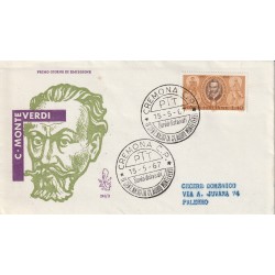 1967 FDC VENETIA N. 249/IT TALIA C. MONTEVERDI MF80358