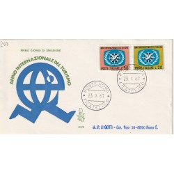1967 FDC VENETIA N. 259/IT TALIA ANNO INTERNAZIONALE DEL TURISMO MF80368