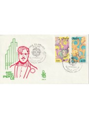 1985 FDC VENETIA N. 596/IT ITALIA EUROPA 1985 A.PERTILE MF80774