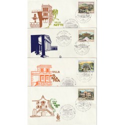 1985 FDC VENETIA N. 602/IT ITALIA SERIE VILLE VI MF80780