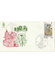 1986 FDC VENETIA N. 608/IT ITALIA FOLKLORE CATANIA MF80784