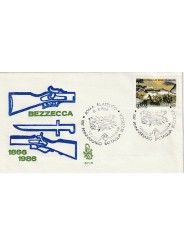 1986 FDC VENETIA N. 617/IT ITALIA 120 ANN. BATTAGLIA BEZZECCA MF80792