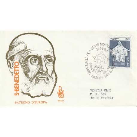 1980 FDC VENETIA 482/IT ITALIA S. BENEDETTO MF80822