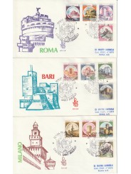 1980 FDC VENETIA 492/IT ITALIA SERIE CASTELLI MF80832