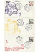 1980 FDC VENETIA 492-BIS/IT ITALIA SERIE CASTELLI GIRO COMPLETO 27 B. MF80833