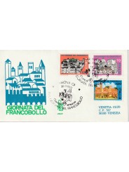 1980 FDC VENETIA 498/IT ITALIA GIORNATA DEL FRANCOBOLLO MF80839