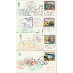 1981 FDC VENETIA 509-1-2-3-4/IT ITALIA SERIE TURISTICA VIII MF80851