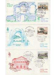 1981 FDC VENETIA 519-1-2-3/IT ITALIA SERIE VILLE II MF80861