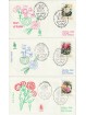 1982 FDC VENETIA 5268-1-2-3/IT ITALIA SERIE FIORI D'ITALIA MF80870