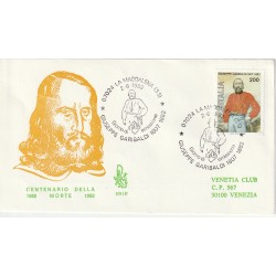 1982 FDC VENETIA 533/IT ITALIA GIUSEPPE GARIBALDI MF80873