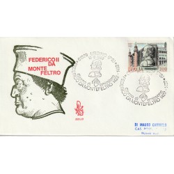 1982 FDC VENETIA 535/IT ITALIA FEDERICO II DA MONTEFELTRO MF80877